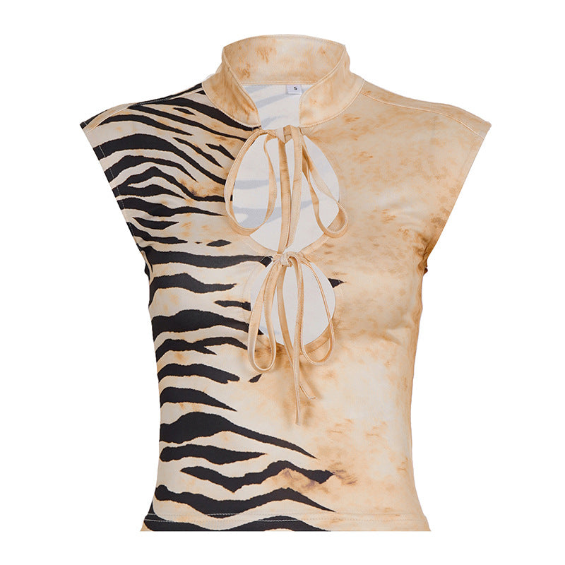 Dame moderne sommerfugltopper Skjora