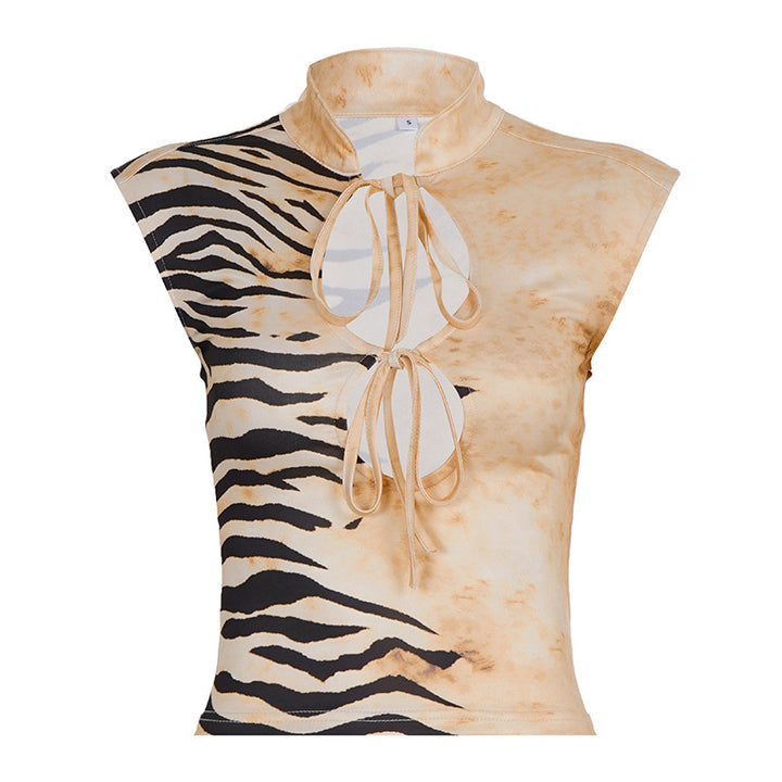 Dame moderne sommerfugltopper Skjora