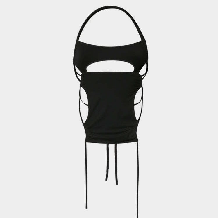 Damer Stiligt topp med ruching og cut-out-detaljer Skjora