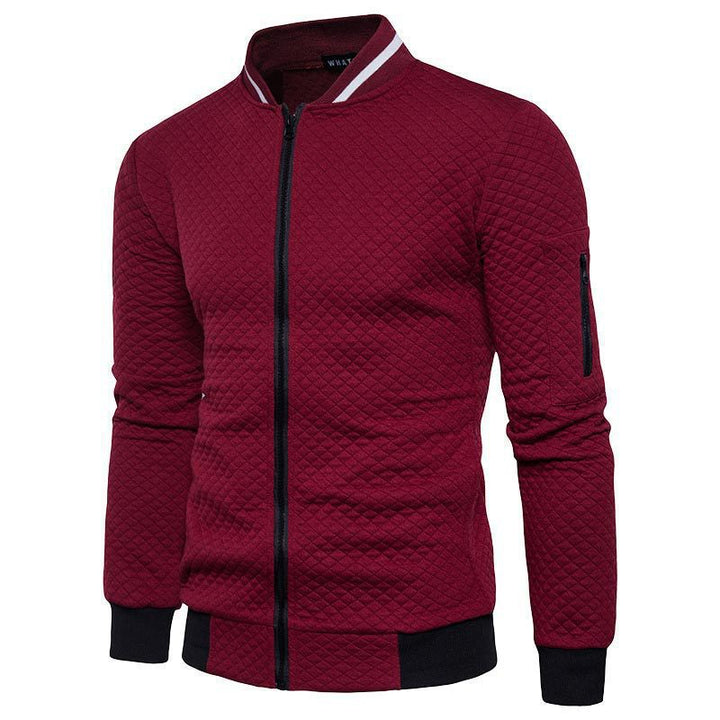 Men's sports jacket with stand-up collar and functional zip pockets Skjora