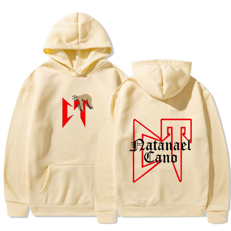 Dame hoodie med kreative dyremotiver og høykvalitets fleece Skjora