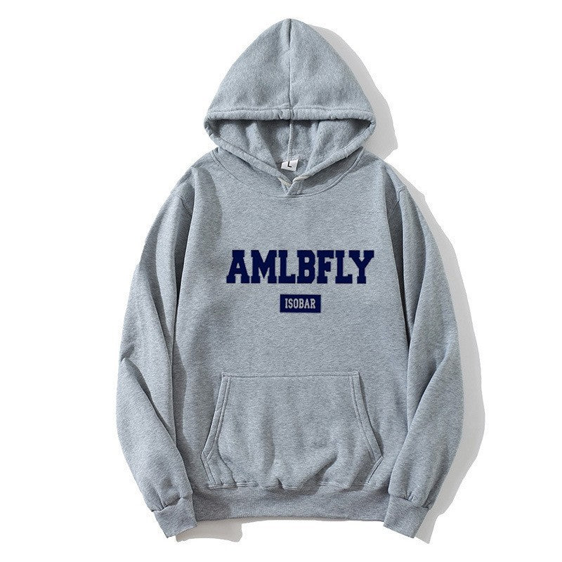 Damer Hoodie med moderne bokstavering Skjora