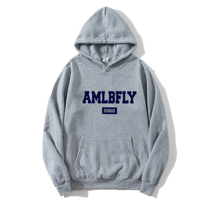 Damer Hoodie med moderne bokstavering Skjora