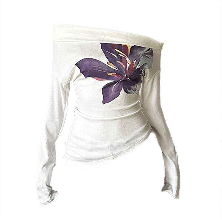Dame Maxi-skjørt med blomsterdesign Skjora