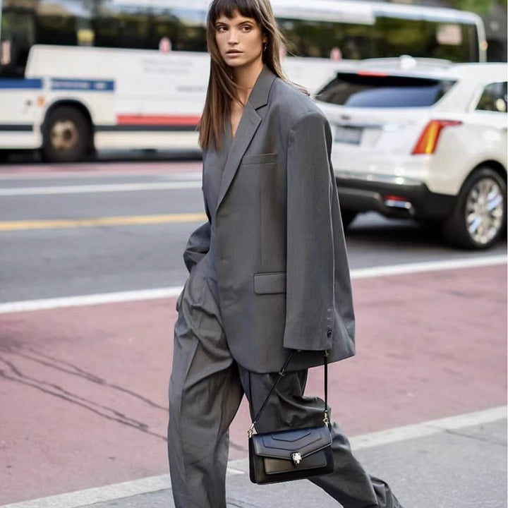 Damer Elegant og avslappet blazer med diskrete detaljer Skjora