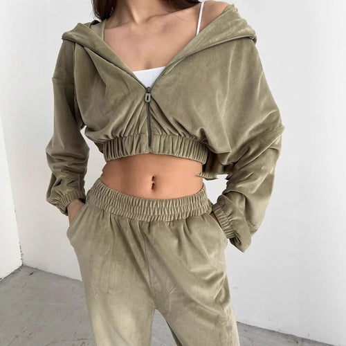 Kvinners sporty casual jakke med vid cut og elastisk livlinje Skjora