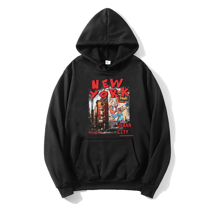 Damen Kapuzenpullover mit urbanem New York-Design Skjora