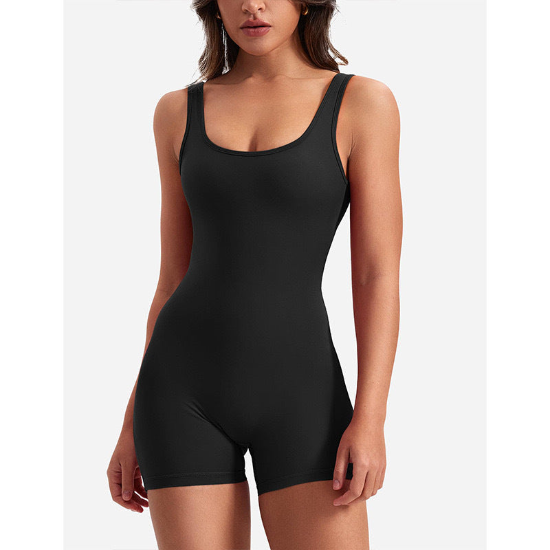 Dame Elegant og figursydd Sport-Jumpsuit Skjora