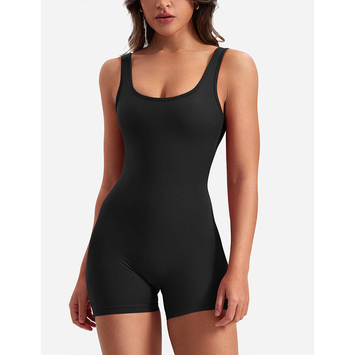 Dame Elegant og figursydd Sport-Jumpsuit Skjora