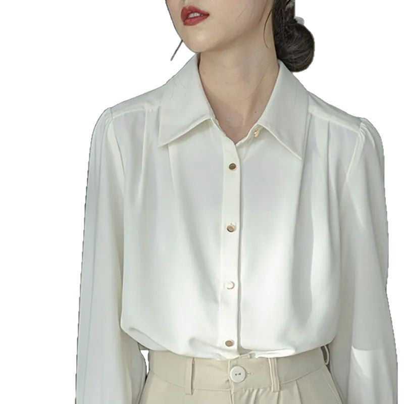 Kvinnes elegant skjorte bluse Skjora