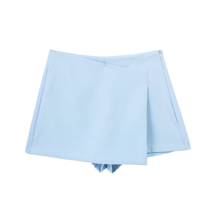 Dame sportliche shorts med elegant lagdelt design Skjora