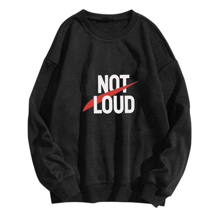 Damegen Sweatshirt med kreativt påskrift Skjora