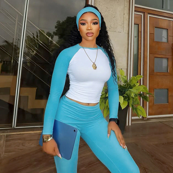 Sporty and fashionable set for women with long sleeves Skjora