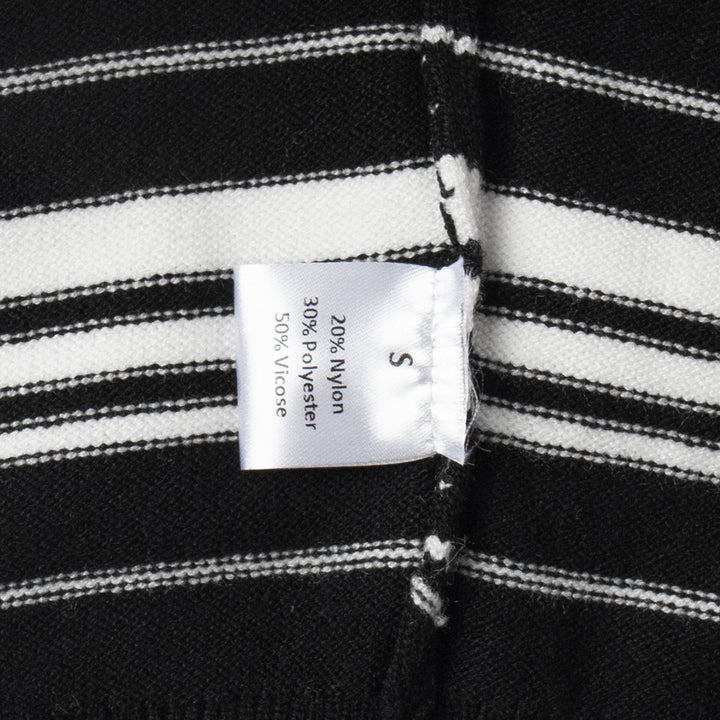 Kvinners stripete cardigan med en avslappet passform Skjora
