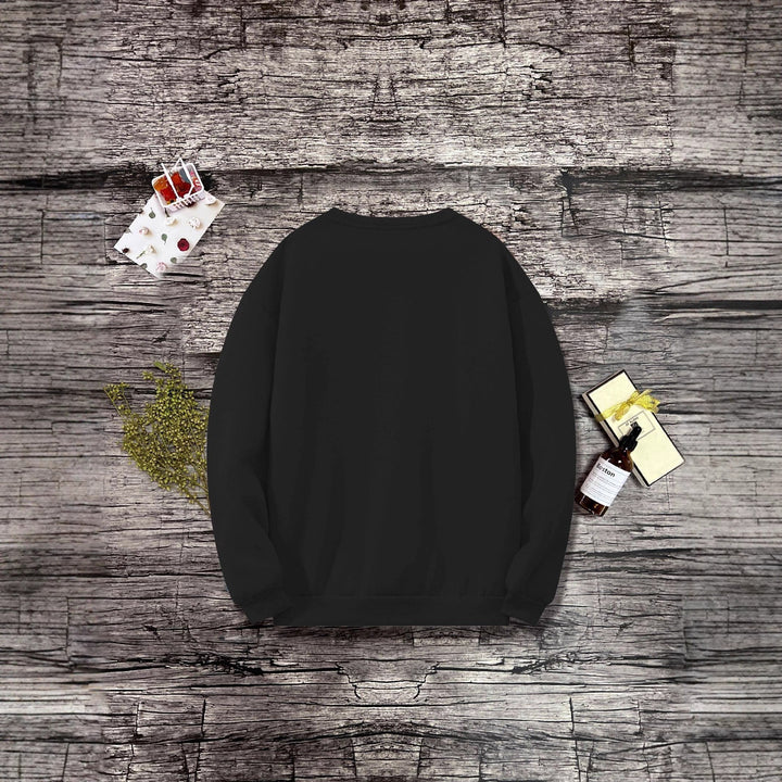 Dame sweatshirt med avslappet surfeklubbtrykk Skjora