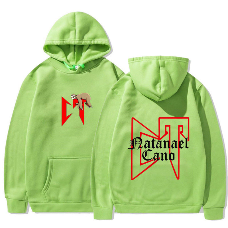 Dame hoodie med kreative dyremotiver og høykvalitets fleece Skjora