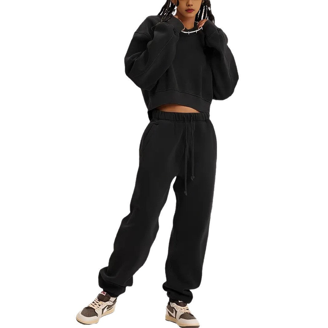 Kvinner Komfortabel Overdimensjonert Sweatshirt Skjora
