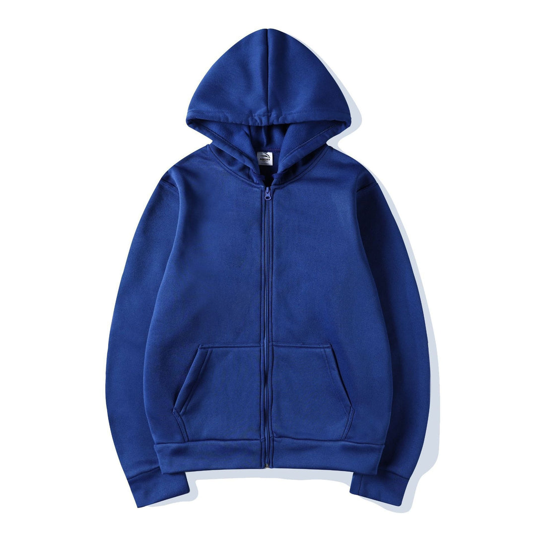 Dame hoodie sweatshirt med full glidelås og sidelommer Skjora