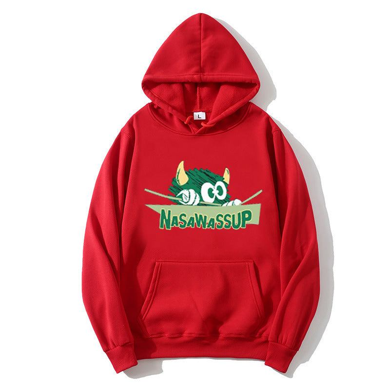 Damen Kapuzenpullover mit verspieltem Motiv Skjora
