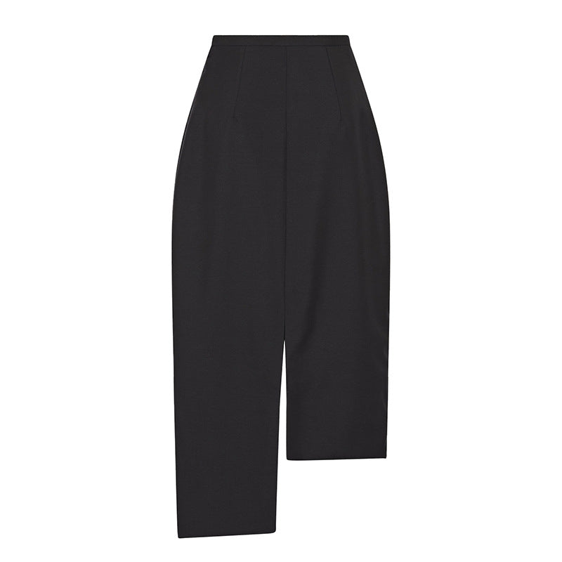 Damer Elegant Culotte med høy midje og sidelange utskjæringer Skjora