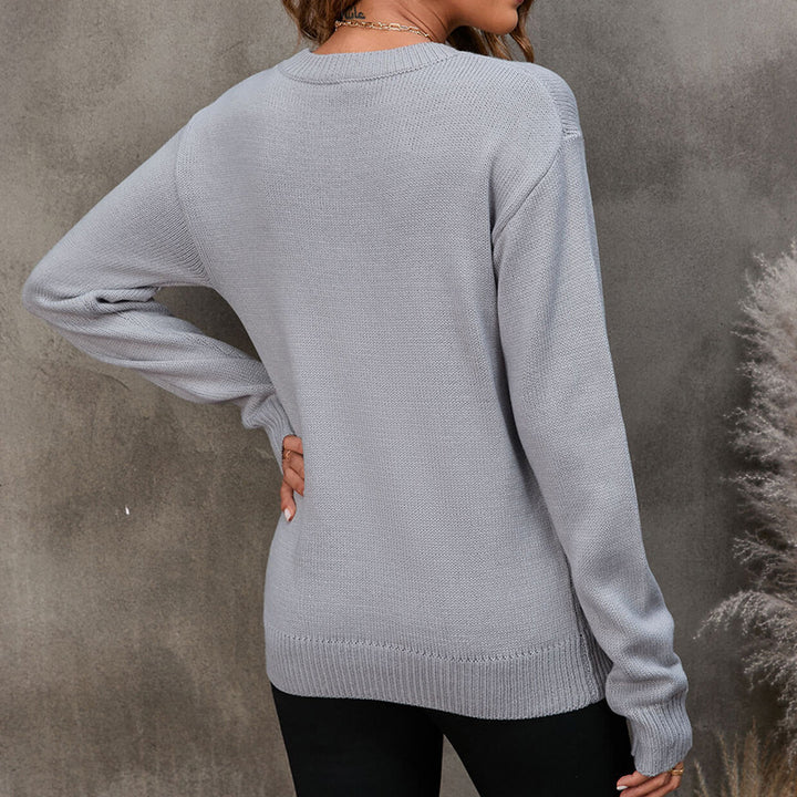 Damer Designer Genser med Skjora bokstaver