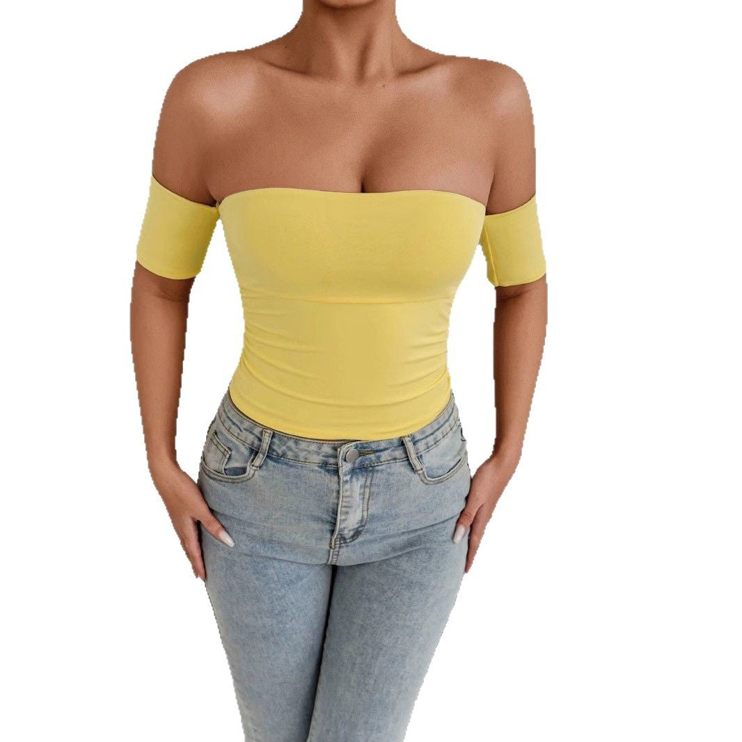 Damer Off-Shoulder Body med figurnærende snitt Skjora
