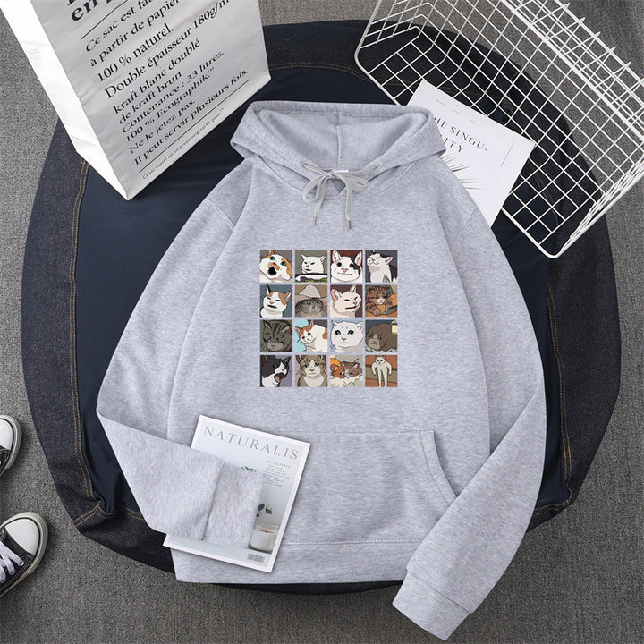 Kvinnes Sweatshirt med Dyremotiv Skjora