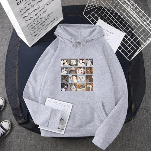Kvinnes Sweatshirt med Dyremotiv Skjora