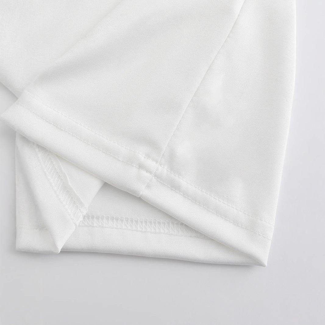 Dame Crop-Topp med fruktig kirsebærmotiv og lekent design Skjora