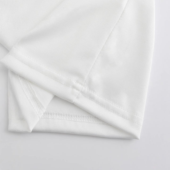 Dame Crop-Topp med fruktig kirsebærmotiv og lekent design Skjora