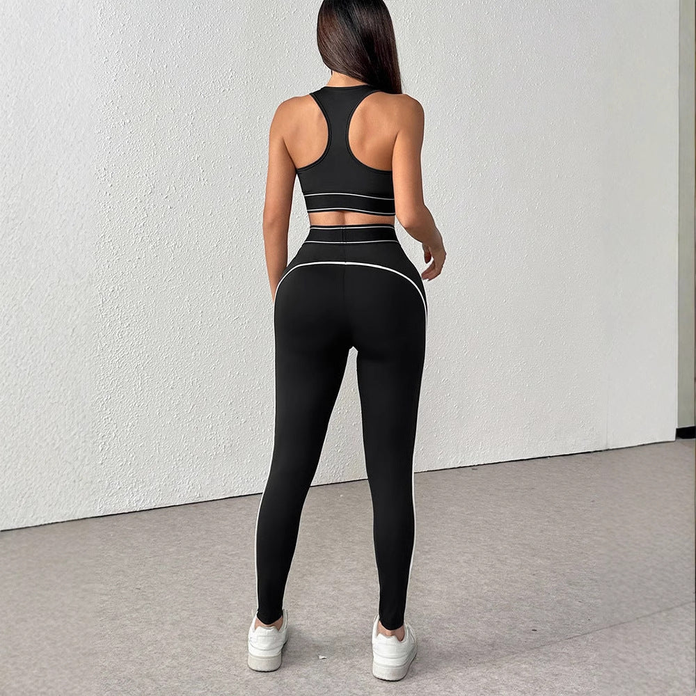 Dame Sporty To-delt Sett med ergonomisk design og pustende materialer Skjora