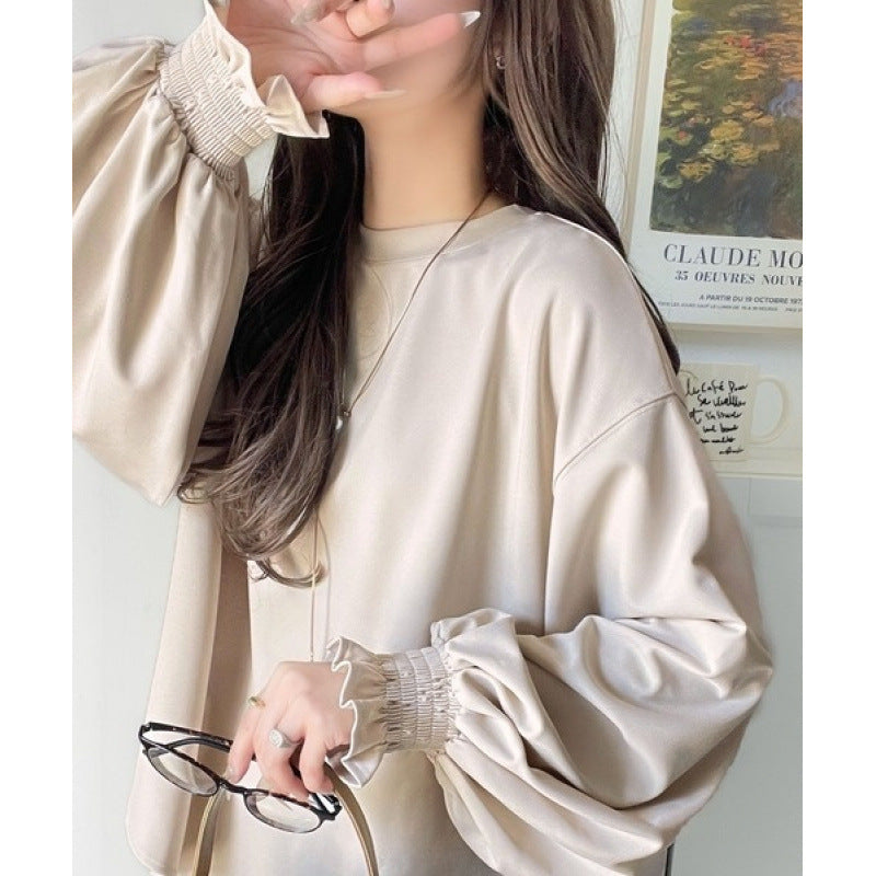 Sweatshirt oversized for kvinner Skjora