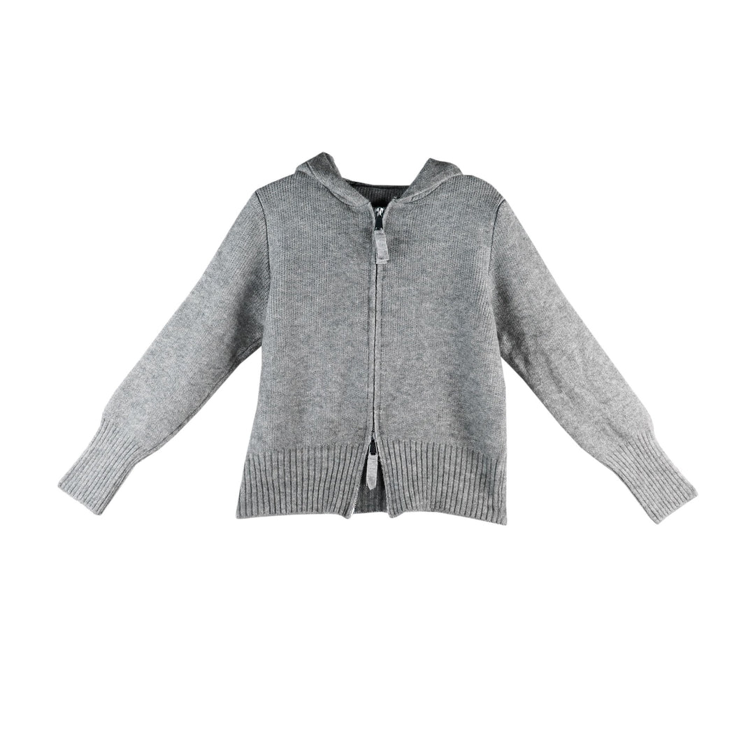 Dame hoodie cardigan med full glidelås Skjora
