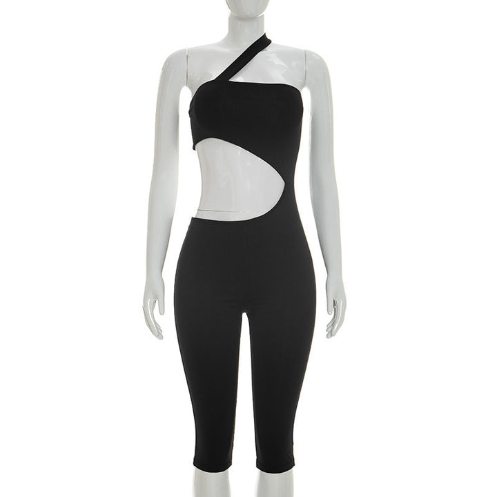 Dame Sporty sett med crop-top og leggings Skjora