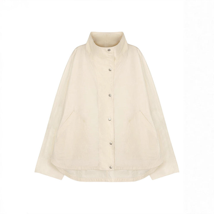 Dame elegant overgangsjakke i oversized snitt Skjora