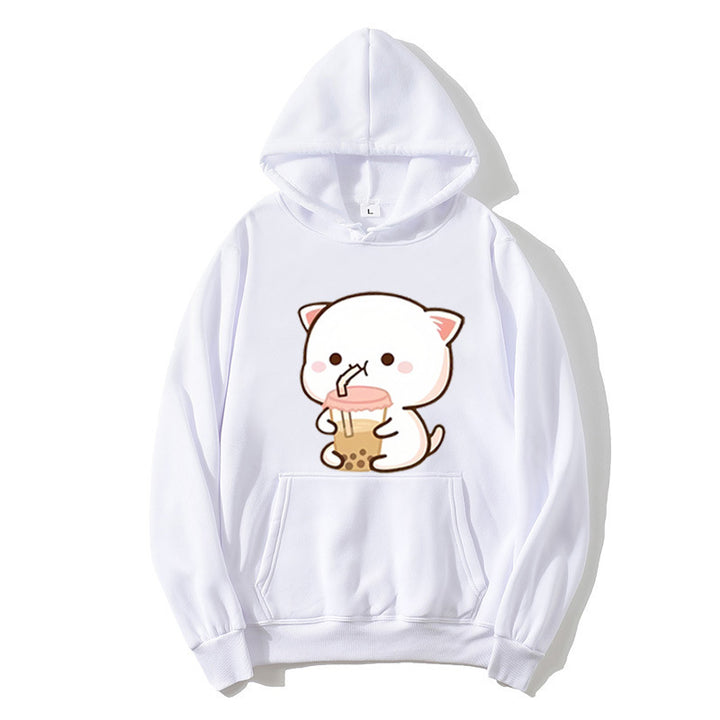 Damen Kapuzenpullover mit süßem Tiermotiv Skjora
