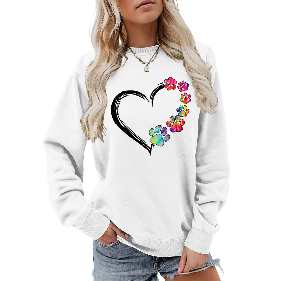Kvinnegenser med kreativ potehjerte-design Skjora