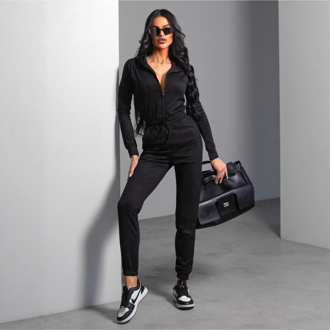 Dame fløyelshettejakke Skjora
