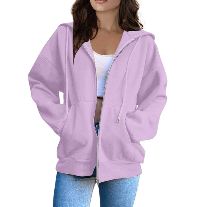 Dame hettejakke med koselig oversized snitt Skjora