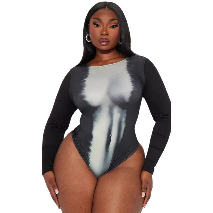 Damer Langermet Bodysuit Skjora
