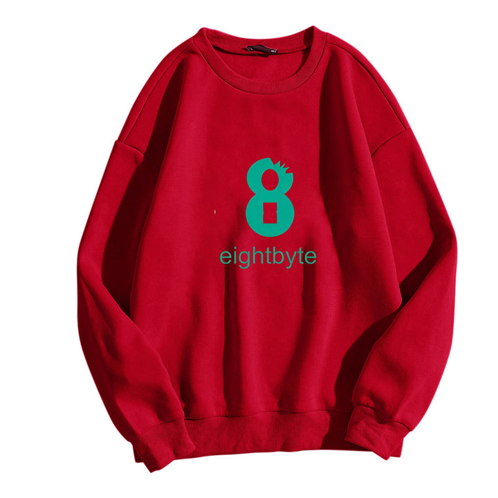 Damer koselig sweatshirt med moderne trykk Skjora