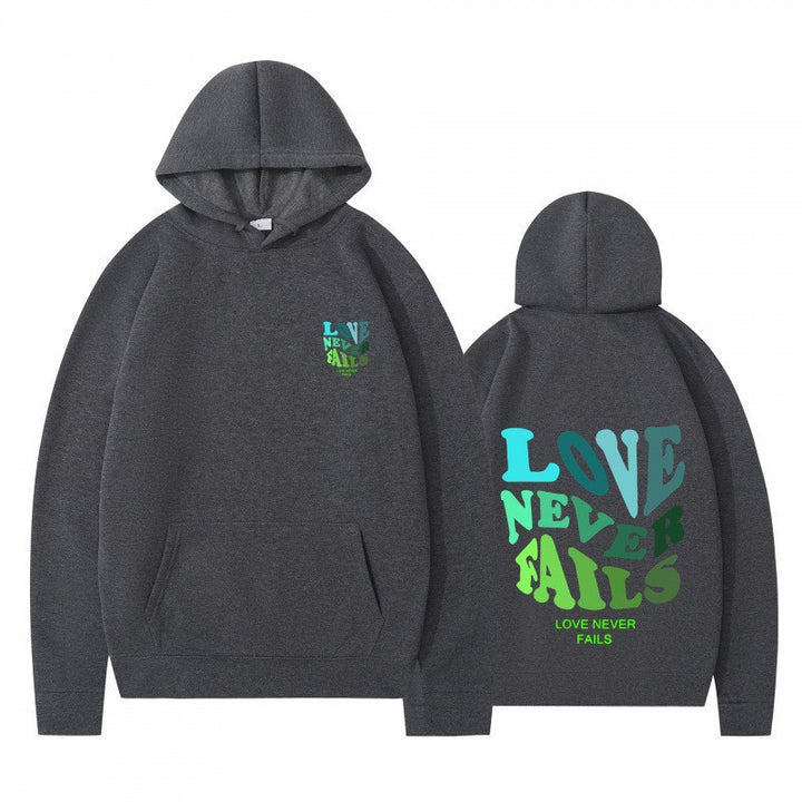 Women's sweater with inspirational print and relaxed fit Skjora