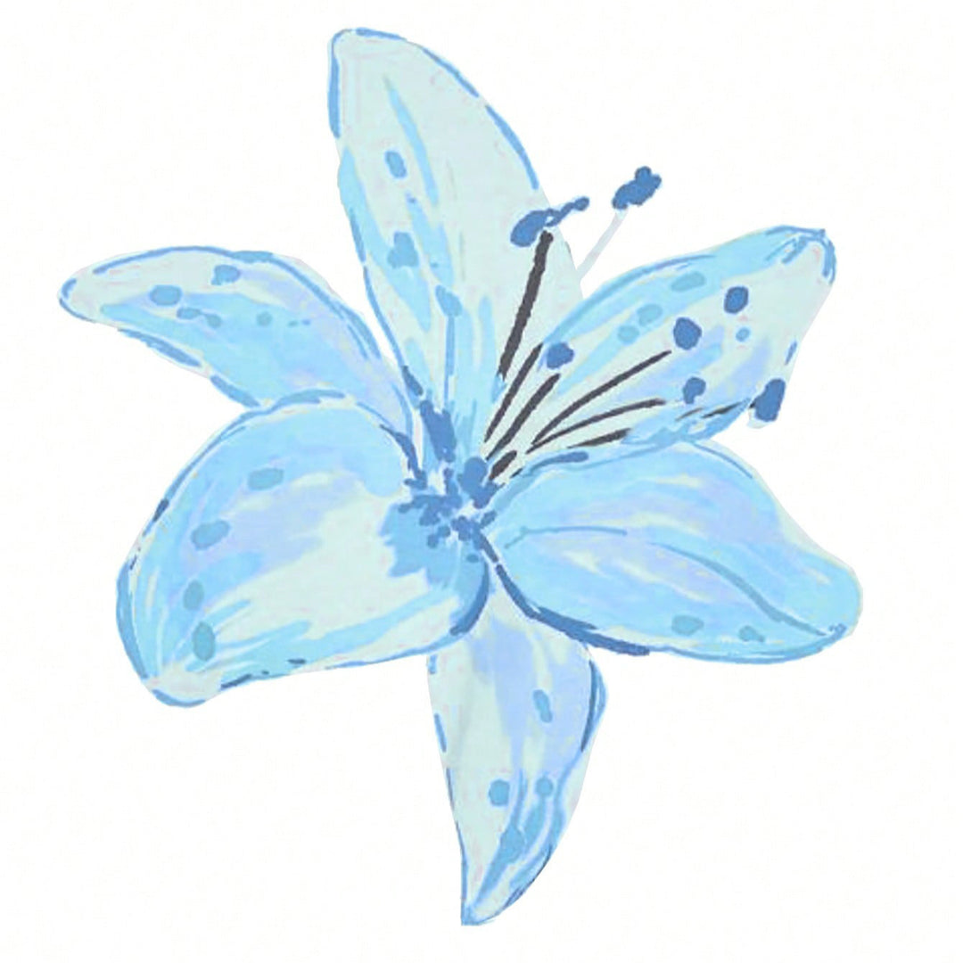 Dame bomulls T-skjorte med blomsterprint Skjora