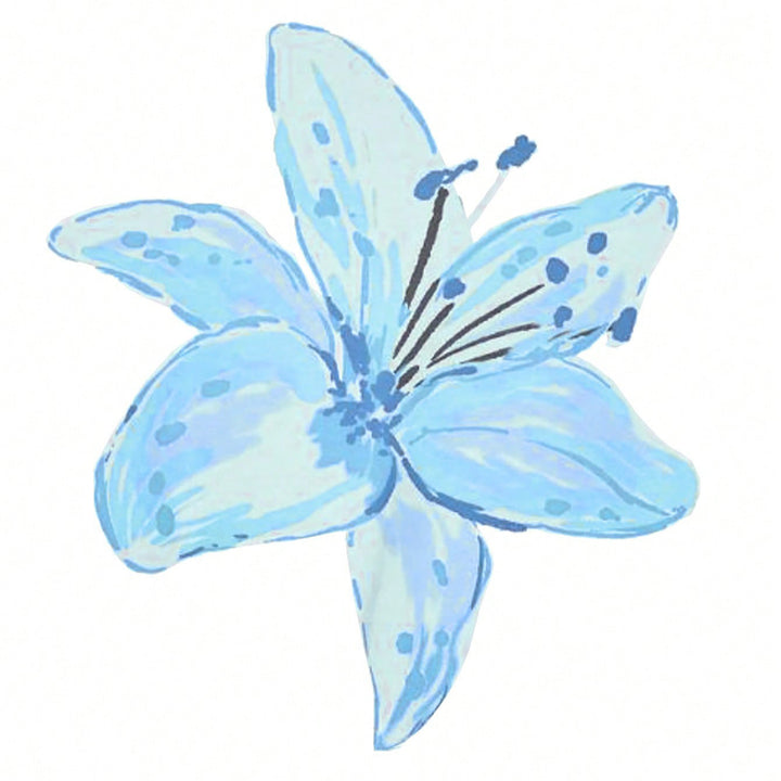 Dame bomulls T-skjorte med blomsterprint Skjora