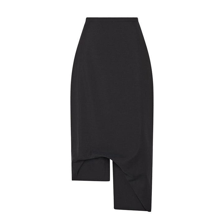 Damer Elegant Culotte med høy midje og sidelange utskjæringer Skjora