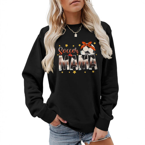 Dame sweatshirt med iøynefallende 