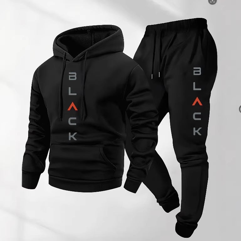 Kvinne Sporty Hettegenser og Joggebukse Sett med Moderne Snitt Skjora