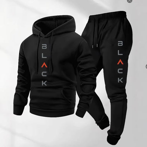 Kvinne Sporty Hettegenser og Joggebukse Sett med Moderne Snitt Skjora