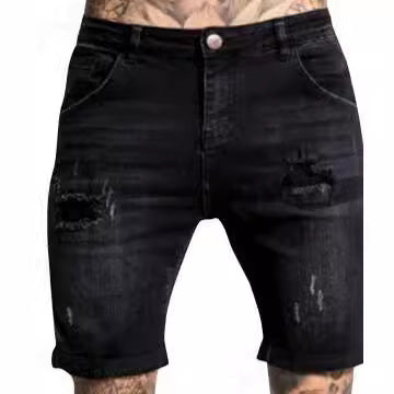 Herrer Zdestroyed Jeansshorts Skjora
