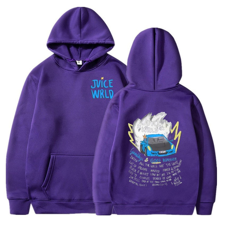 Women's hoodie with vibrant graffiti design and comfortable fit Skjora